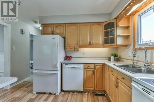 76 Speight Crescent, London, ON - Indoor Photo Showing Kitchen With Double Sink