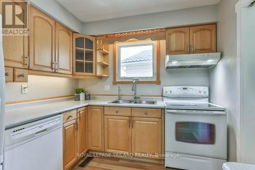 76 Speight Crescent, London, ON - Indoor Photo Showing Kitchen With Double Sink