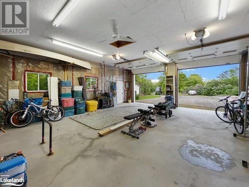 garage - 55 Forest Street, Parry Sound, ON - Indoor Photo Showing Garage