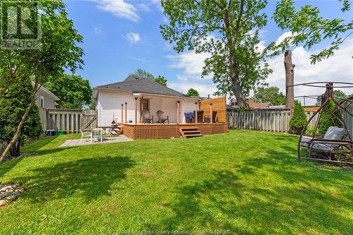 326 Park Street, Chatham, ON - Outdoor With Deck Patio Veranda With Backyard