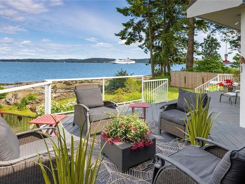 192 Captain Morgans Blvd, Protection Island, BC - Outdoor With Body Of Water With Deck Patio Veranda
