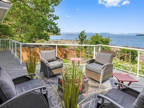 192 Captain Morgans Blvd, Protection Island, BC - Outdoor With Body Of Water With Deck Patio Veranda With Exterior