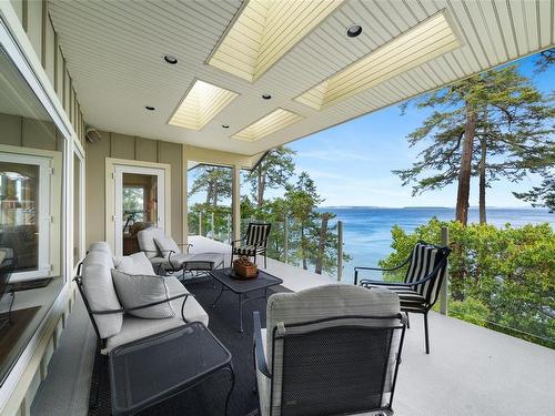 4841 Major Rd, Saanich, BC - Outdoor With Body Of Water With Deck Patio Veranda With Exterior