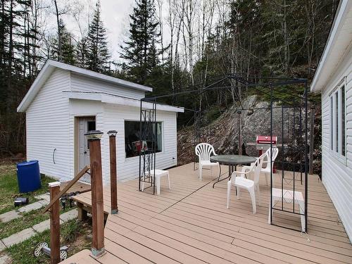 Shed - 670 Route De La Grande-Alliance, Baie-Sainte-Catherine, QC - Outdoor With Deck Patio Veranda With Exterior