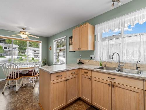 48-2675 Pine Avenue, Lumby, BC - Indoor Photo Showing Kitchen With Double Sink