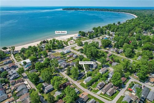 375 Cherrywood Avenue, Crystal Beach, ON - Outdoor With Body Of Water With View
