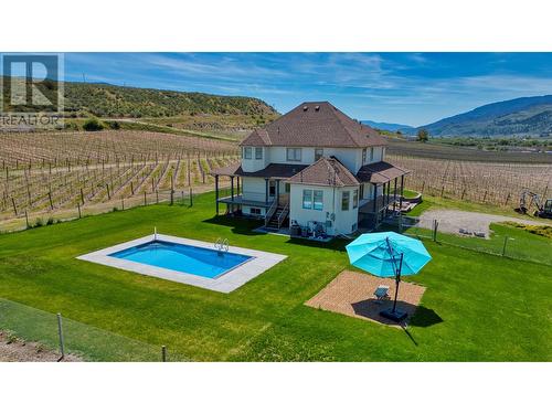 4535 Ryegrass Road, Oliver, BC - Outdoor With In Ground Pool With Backyard