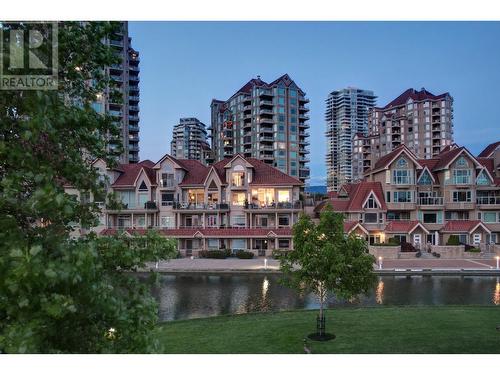 1128 Sunset Drive Unit# 317, Kelowna, BC - Outdoor With Body Of Water With Facade