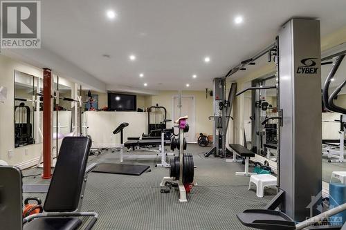 2892 Presquile Road, Lefaivre, ON - Indoor Photo Showing Gym Room