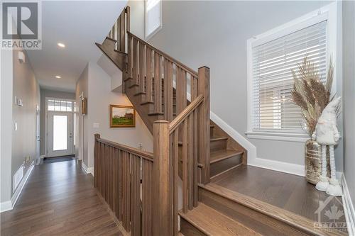 Hardwood Stairs to 2nd Level - 340 Kilspindie Ridge, Ottawa, ON - Indoor Photo Showing Other Room