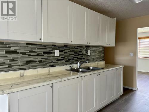63 Partridge Street, Kitimat, BC - Indoor Photo Showing Kitchen With Double Sink