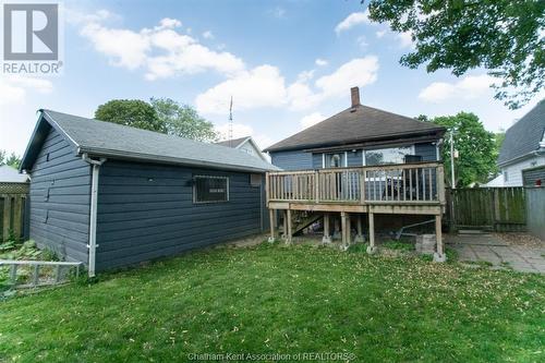 39 Lorne Avenue, Wallaceburg, ON - Outdoor With Deck Patio Veranda