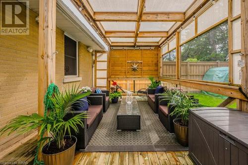 7 Fairfield Avenue, Kitchener, ON - Outdoor With Deck Patio Veranda With Exterior