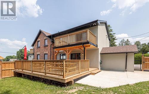 157 Main Street W Street, Grey Highlands (Markdale), ON - Outdoor With Balcony With Deck Patio Veranda With Exterior