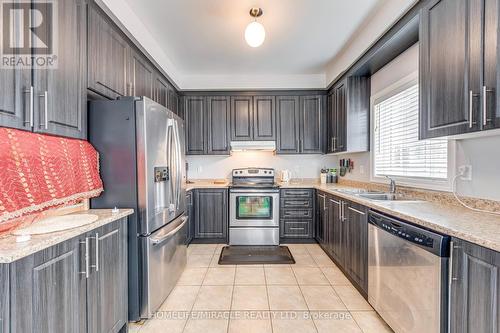 10 Gatlin Street, Brampton, ON - Indoor Photo Showing Kitchen With Double Sink