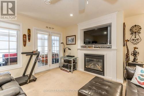 45 Meadow Lane, Wasaga Beach, ON - Indoor Photo Showing Living Room With Fireplace