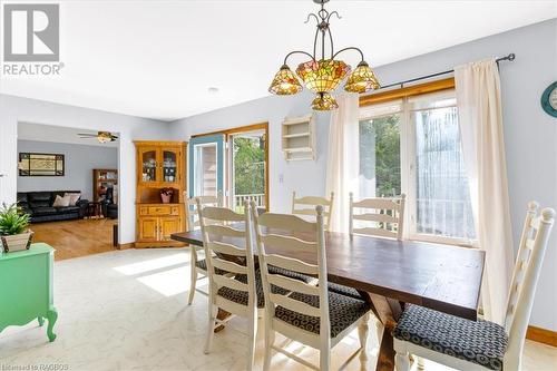 55 Forbes Road, Northern Bruce Peninsula, ON - Indoor Photo Showing Dining Room