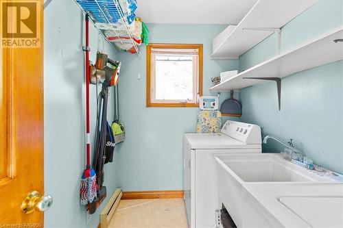 55 Forbes Road, Northern Bruce Peninsula, ON - Indoor Photo Showing Laundry Room
