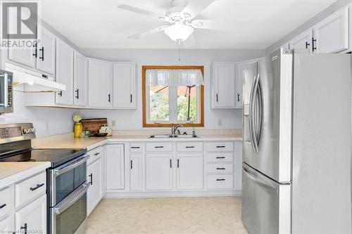 55 Forbes Road, Northern Bruce Peninsula, ON - Indoor Photo Showing Kitchen With Double Sink