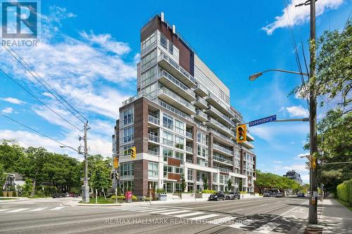 701 - 1350 Kingston Road, Toronto, ON - Outdoor With Balcony With Facade