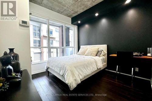 106 - 1 Shaw Street, Toronto, ON - Indoor Photo Showing Bedroom