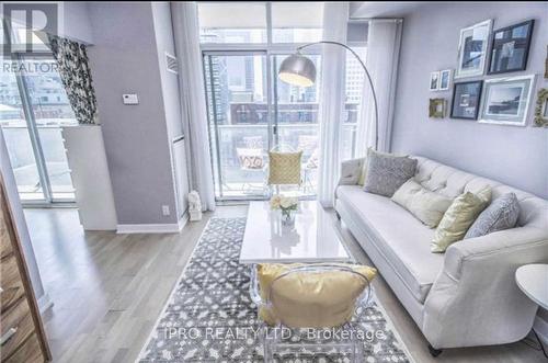 803 - 21 Nelson Street, Toronto, ON - Indoor Photo Showing Living Room
