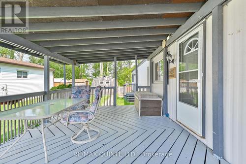 139 - 529 Old Highway 2, Quinte West, ON - Outdoor With Deck Patio Veranda With Exterior