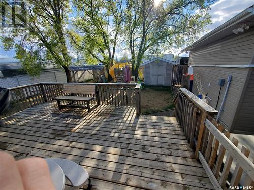 2 Valecrest Place, Tisdale, SK - Outdoor With Deck Patio Veranda With Exterior