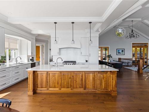 4585 Leyns Rd, Saanich, BC - Indoor Photo Showing Kitchen With Upgraded Kitchen