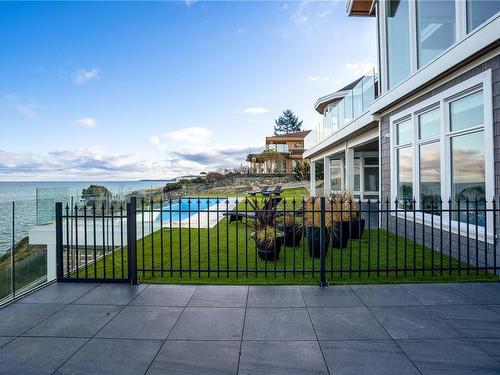 4585 Leyns Rd, Saanich, BC - Outdoor With Body Of Water