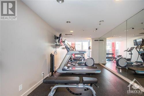 324 Laurier Avenue W Unit#1404, Ottawa, ON - Indoor Photo Showing Gym Room