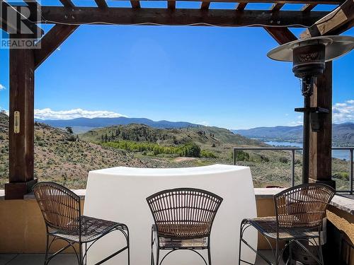 1551 3 Highway E, Osoyoos, BC - Outdoor With Deck Patio Veranda With View