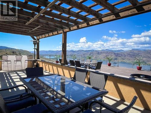 1551 3 Highway E, Osoyoos, BC - Outdoor With Body Of Water With Deck Patio Veranda With View With Exterior