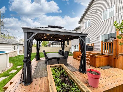 Terrasse - 338 Rue Péladeau, Châteauguay, QC - Outdoor With Deck Patio Veranda With Exterior