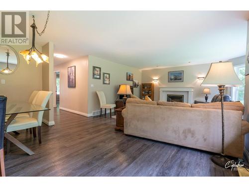 450 River  W Drive, Christina Lake, BC - Indoor Photo Showing Living Room With Fireplace