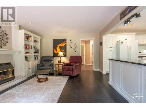 450 River  W Drive, Christina Lake, BC - Indoor Photo Showing Living Room With Fireplace