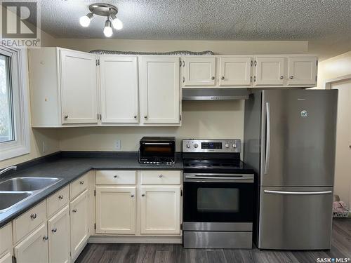 3629 Centennial Drive, Saskatoon, SK - Indoor Photo Showing Kitchen With Double Sink
