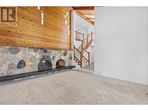 8813 Sunflower Place, Coldstream, BC - Indoor With Fireplace
