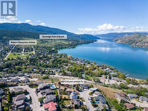 8813 Sunflower Place, Coldstream, BC - Outdoor With Body Of Water With View
