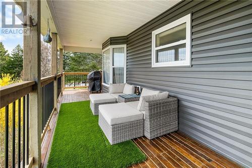 141 Marys Point Road, Harvey, NB - Outdoor With Deck Patio Veranda With Exterior