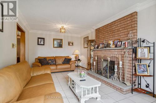 2069 The Chase, Mississauga, ON - Indoor Photo Showing Living Room With Fireplace
