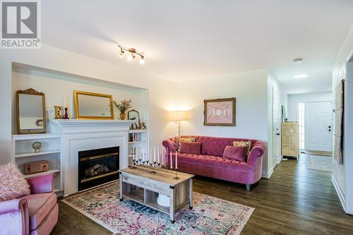 38 Grassyplain Drive, Hamilton, ON - Indoor Photo Showing Living Room With Fireplace