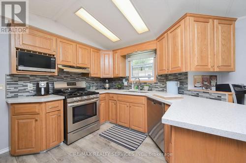 3 St James Place, Wasaga Beach, ON - Indoor Photo Showing Kitchen With Double Sink