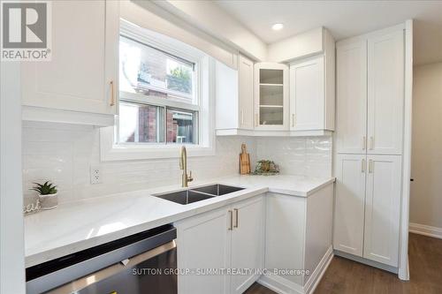 26 Miramar Crescent, Toronto, ON - Indoor Photo Showing Kitchen With Double Sink With Upgraded Kitchen
