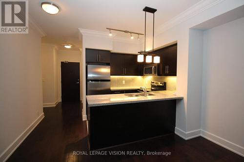 611 - 676 Sheppard Avenue E, Toronto, ON - Indoor Photo Showing Kitchen With Double Sink