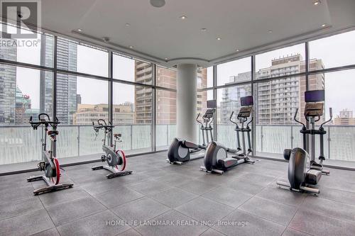4205 - 50 Charles Street E, Toronto, ON - Indoor Photo Showing Gym Room