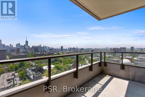 2106 - 2 St Thomas Street, Toronto, ON - Outdoor With Balcony With View With Exterior