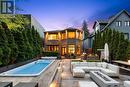 215 Lonsmount Drive, Toronto, ON  - Outdoor With In Ground Pool 