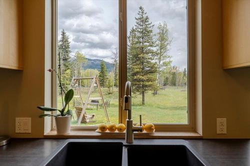 5748 Lower Elk Valley Road, Sparwood, BC - Indoor Photo Showing Kitchen With Double Sink