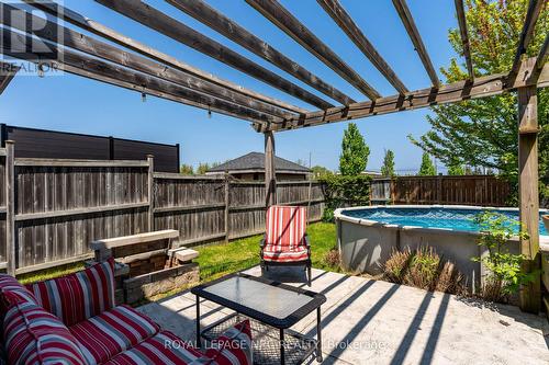 3 Muscat Drive, Grimsby, ON - Outdoor With Above Ground Pool